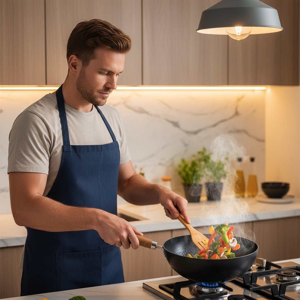 WOKPRO – Traditioneller Eisenwok mit langlebiger Wärmeverteilung 1