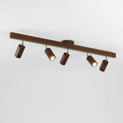 WOODARC – Elegante, verstellbare LED-Deckenleuchte aus Massivholz für moderne, minimalistische Räume 13