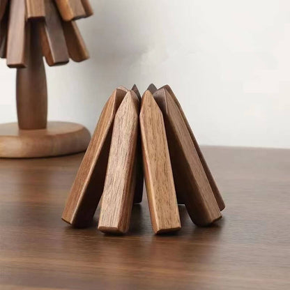 WOODLIA – Elegante Walnuss-Tischsets für modernes und stilvolles Essen 0