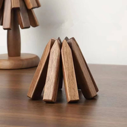 WOODLIA – Elegante Walnuss-Tischsets für modernes und stilvolles Essen 0