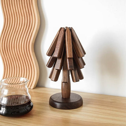 WOODLIA – Elegante Walnuss-Tischsets für modernes und stilvolles Essen 2