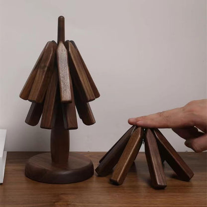 WOODLIA – Elegante Walnuss-Tischsets für modernes und stilvolles Essen 6