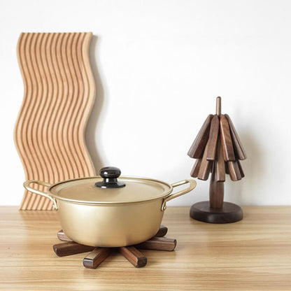 WOODLIA – Elegante Walnuss-Tischsets für modernes und stilvolles Essen 7