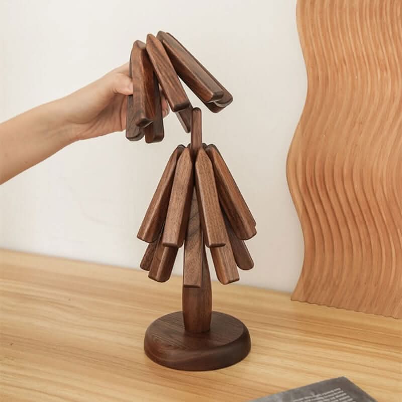 WOODLIA – Elegante Walnuss-Tischsets für modernes und stilvolles Essen 9