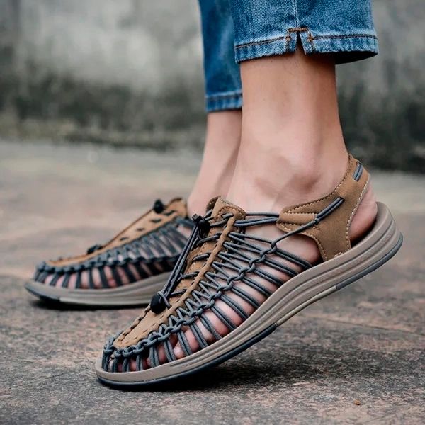 WOVENSTEP – Leichte Herren-Sommersandalen mit flexibler, komfortabler Passform 2