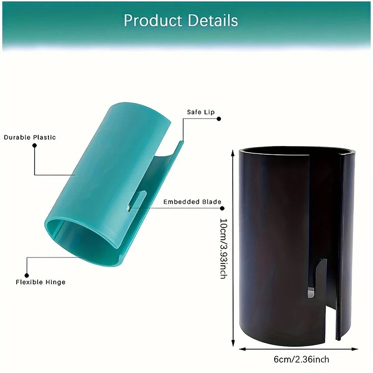 WRAPCUT – Tragbares Mini-Papierschneidemesser mit Sicherheitsklinge für müheloses Geschenkverpacken 5