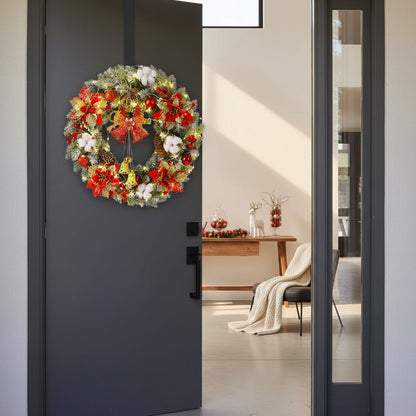 WREATHBELL – Weihnachts-LED-Kranz mit Glocken und Ornamenten für weihnachtliche Stimmung 5