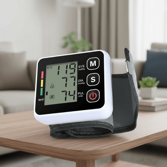 WRISTCHECK – Digitales Blutdruckmessgerät für das Handgelenk mit Ein-Knopf-Bedienung 0