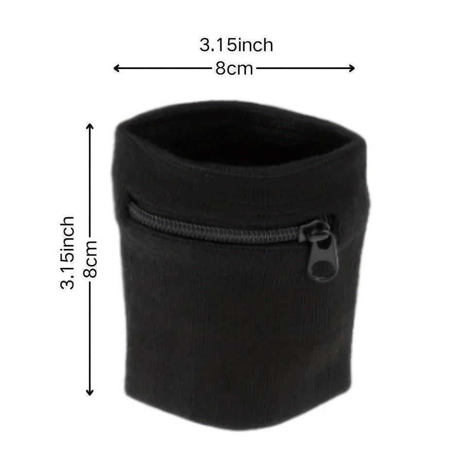 WRISTSAFE – Armbänder mit Reißverschluss und versteckter Tasche für aktive Workouts 5