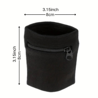 WRISTSAFE – Armbänder mit Reißverschluss und versteckter Tasche für aktive Workouts 5