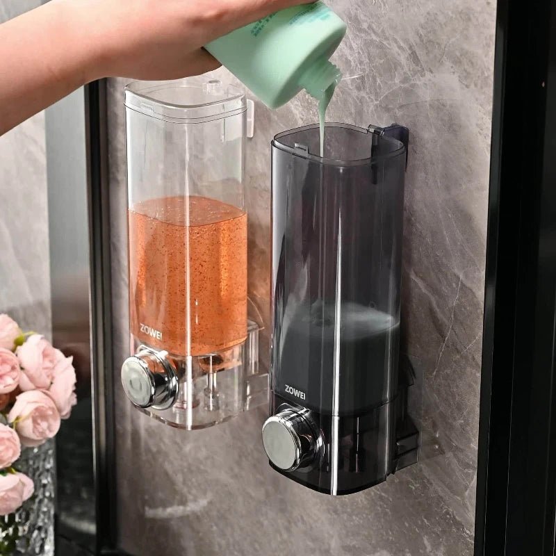 Wand-Seifenspender Ohne Bohren - Praktischer Seifenspender Für Die Wand, Hygienisch Und Platzsparend, Ideal Für Bad Und Küche 0