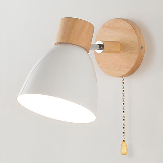 LÁMPARA DE PARED YADIEL – Lámpara de pared moderna de madera en estilo nórdico