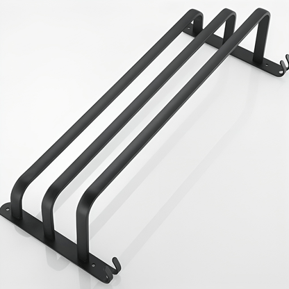 FlexRack – Mensola da bagno a parete in alluminio per asciugamani e accessori