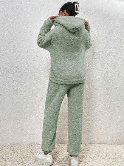 LANA TEDDY SET - ultra-comfortable house suit for cosy winter days
