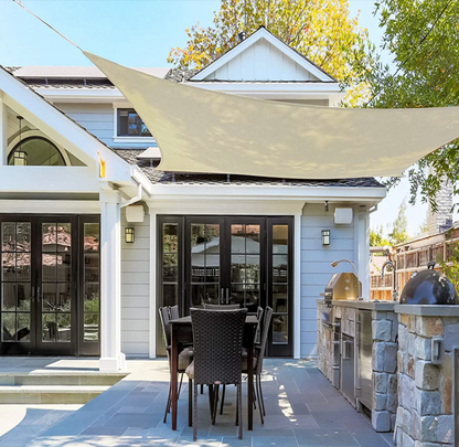 SUNSHADE Pro – Vela de sombra impermeable con protección UV para balcón, terraza y jardín