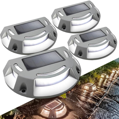 Wasserdichte Außenleuchte mit Lichtsensor - SolarLED Treppenlampe für Sicherheit und Stil 0