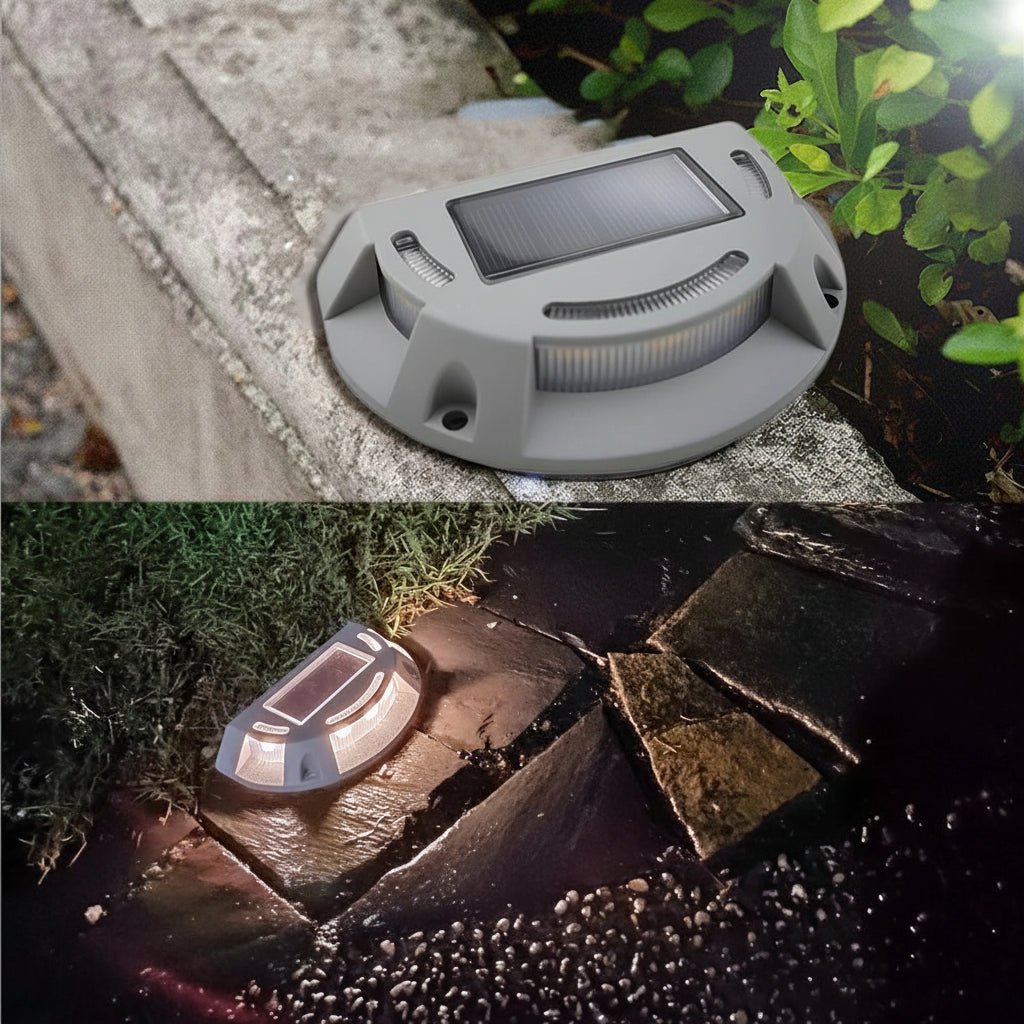 Wasserdichte Außenleuchte mit Lichtsensor - SolarLED Treppenlampe für Sicherheit und Stil 2