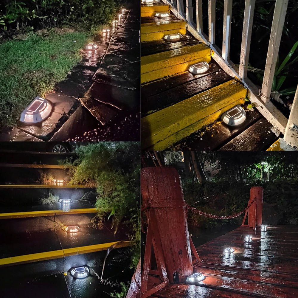 Wasserdichte Außenleuchte mit Lichtsensor - SolarLED Treppenlampe für Sicherheit und Stil 5