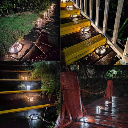 Wasserdichte Außenleuchte mit Lichtsensor - SolarLED Treppenlampe für Sicherheit und Stil 5