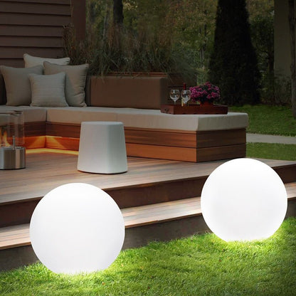 GLOWGLOBE - Waterproof LED ball lamp with colour change for indoor & outdoor use