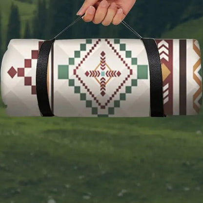 Wasserdichte Picknickdecke 200x200 cm - Ideal für Strand und Camping, Leicht Tragbar 1