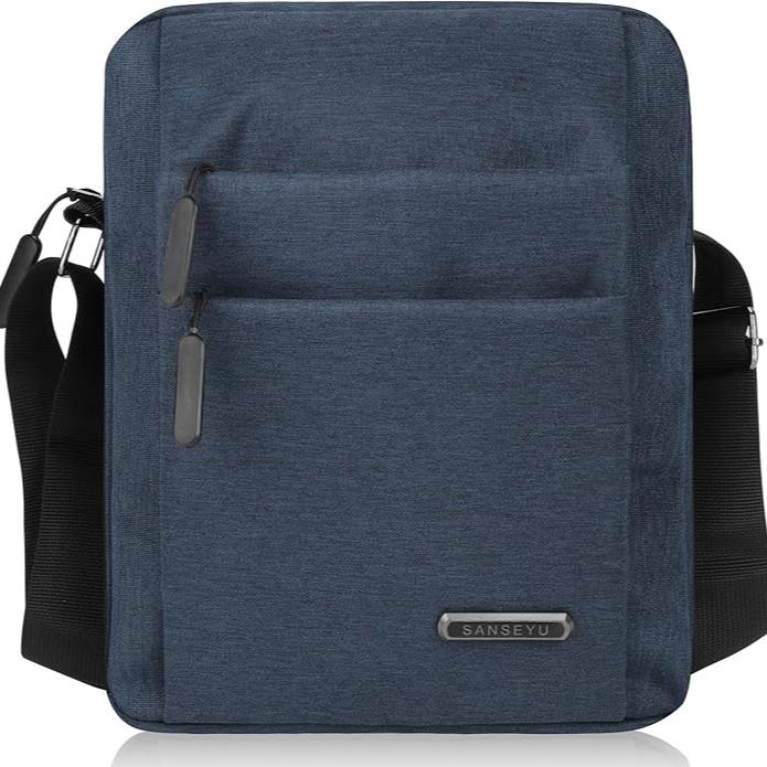 METROSAFE – Bolso de hombro impermeable para hombre con diseño antirrobo