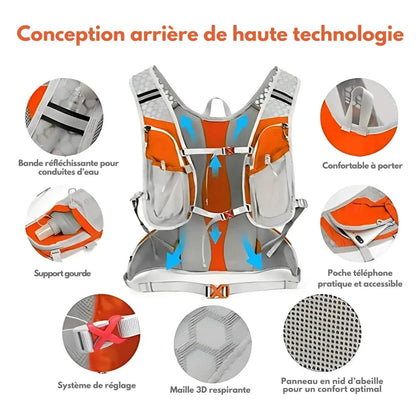 HYDROFLOW PACK – mochila para bicicleta con sistema de hidratación integrado y gran comodidad de uso