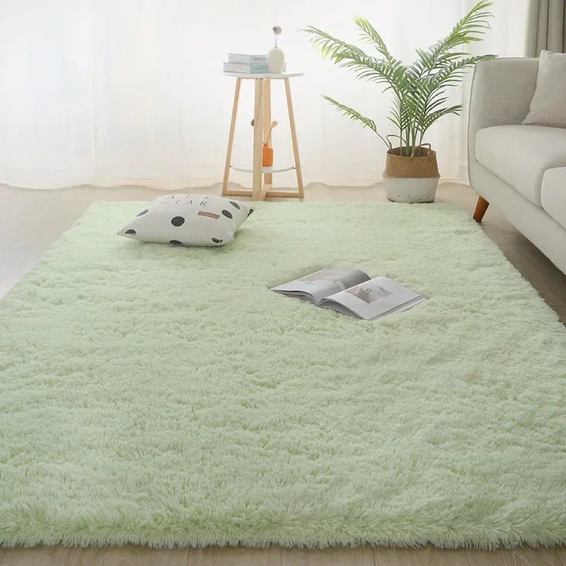 Weicher Wollteppich für Wohnzimmer in Cremeweiß – Hochwertige Teppiche für moderne Innenräume 11