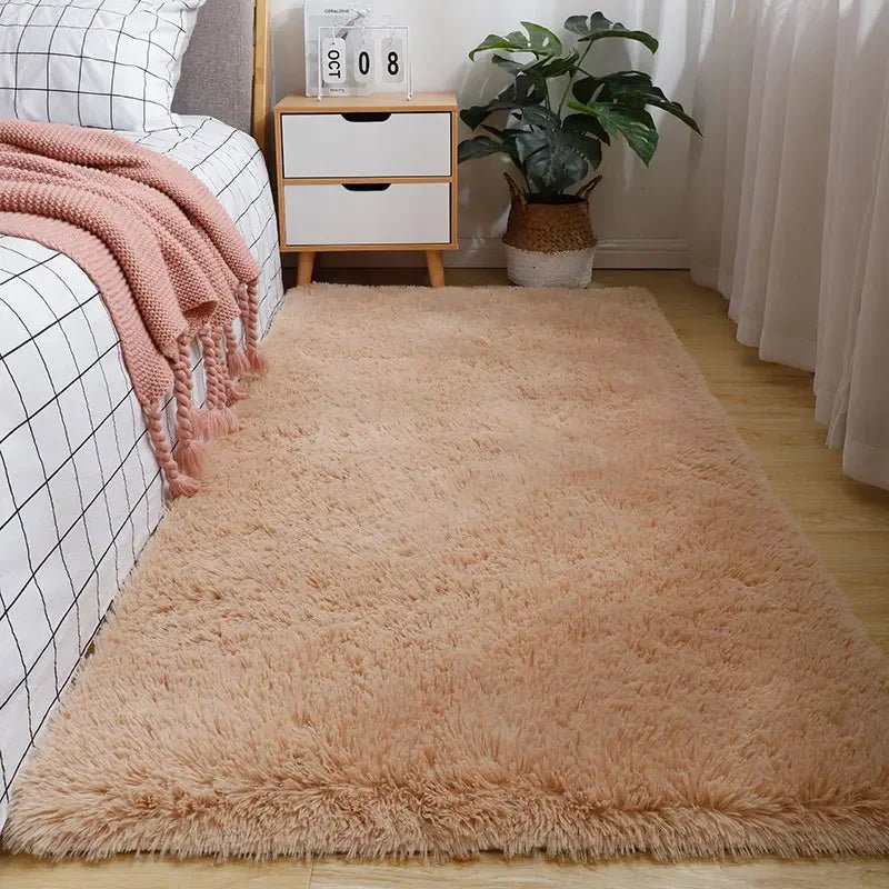 Weicher Wollteppich für Wohnzimmer in Cremeweiß – Hochwertige Teppiche für moderne Innenräume 12