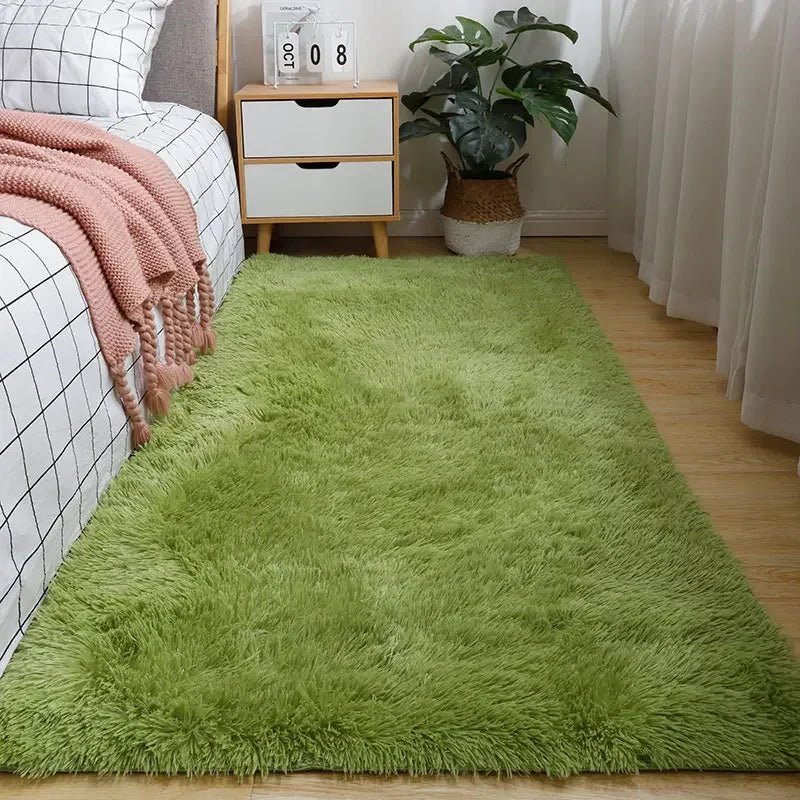 Weicher Wollteppich für Wohnzimmer in Cremeweiß – Hochwertige Teppiche für moderne Innenräume 8
