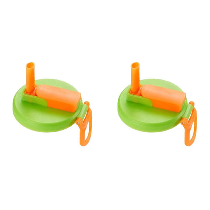 Wiederverwendbare Getränkedosendeckel mit Strohhalm - 2/4er Set aus ABS für Frische und Schutz 6