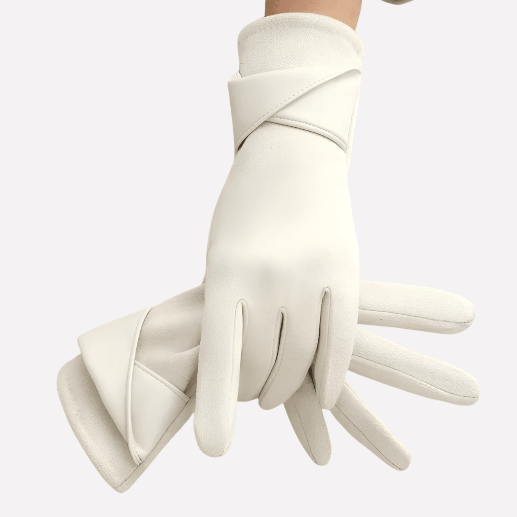 Winterhandschuhe Damen mit Verstellbarem Riemen & Touch-Funktion für Optimalen Komfort 2