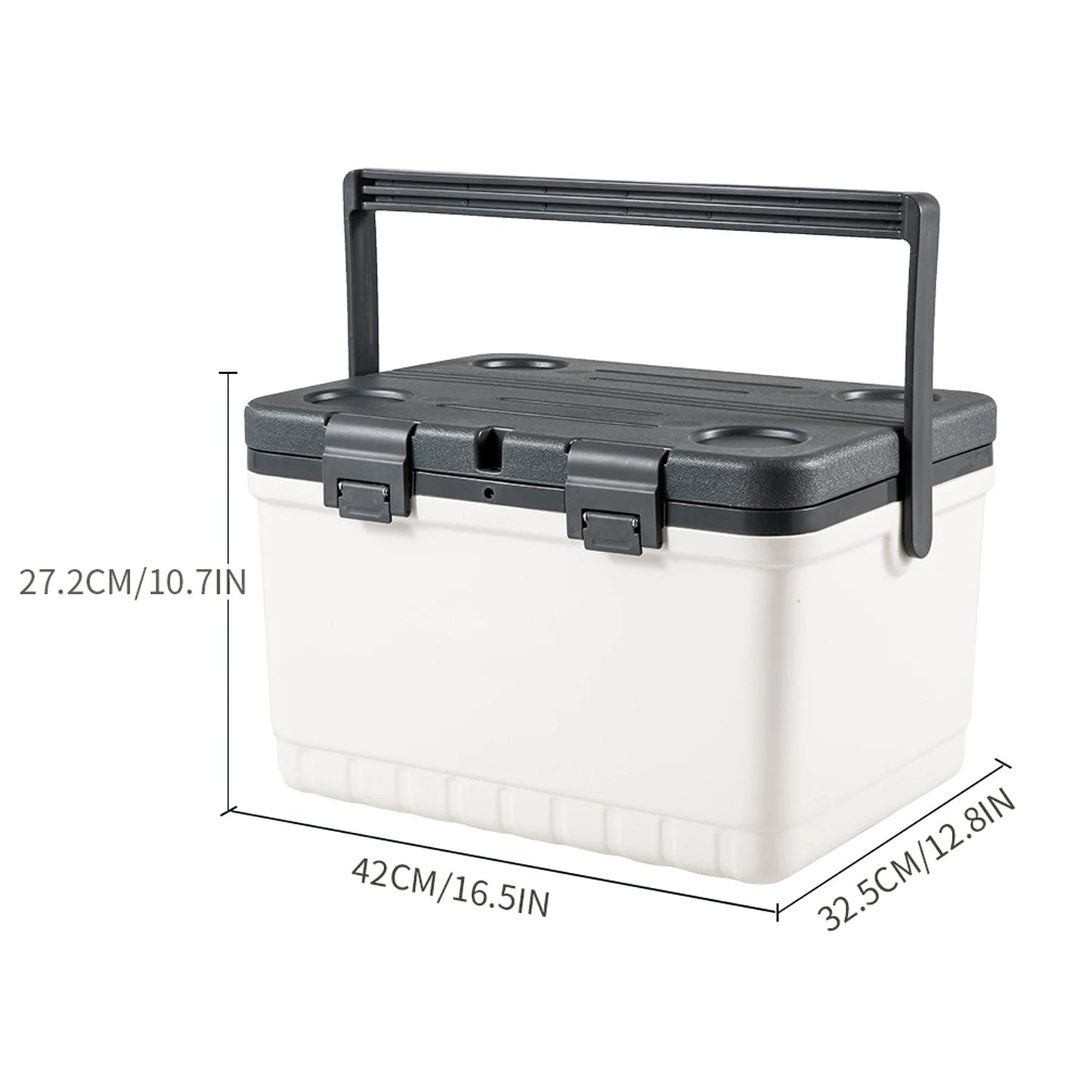 Wolfrun - Tragbare Isolierte Kühlbox für Camping, Wandern & Outdoor-Aktivitäten 1
