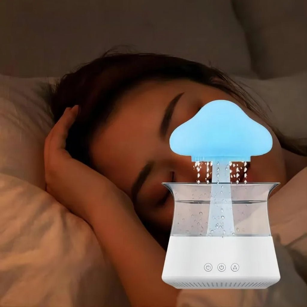 Wolkenförmiger Luftbefeuchter mit Aromatherapie & Ultraschall-Zerstäubung 0