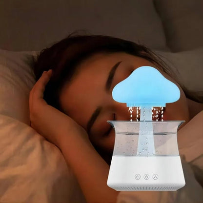 Wolkenförmiger Luftbefeuchter mit Aromatherapie & Ultraschall-Zerstäubung 0