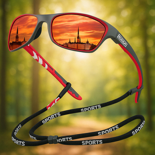 POLARSPORTX Pro - Polarised sports sunglasses with UV400 protection for outdoor & everyday wear