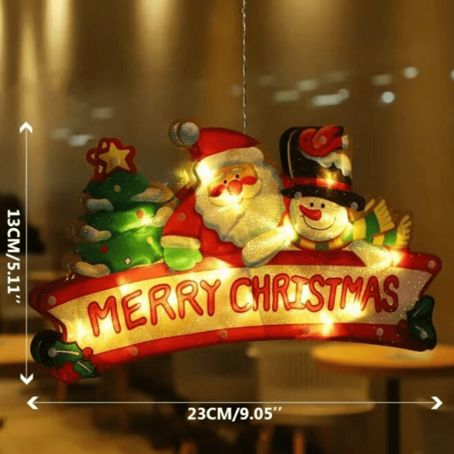 XMASGLO – Weihnachtsfensterdekoration 5