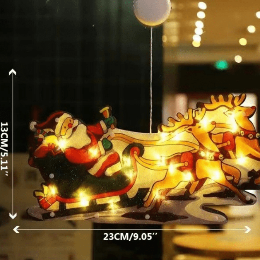 XMASGLO – Weihnachtsfensterdekoration 6
