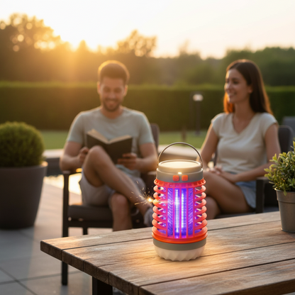 ZAPPERLANTERN – 2-in-1 Solar-Insektenvernichter und Campinglaterne 2