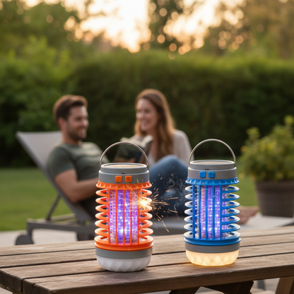 ZAPPERLANTERN – 2-in-1 Solar-Insektenvernichter und Campinglaterne 3