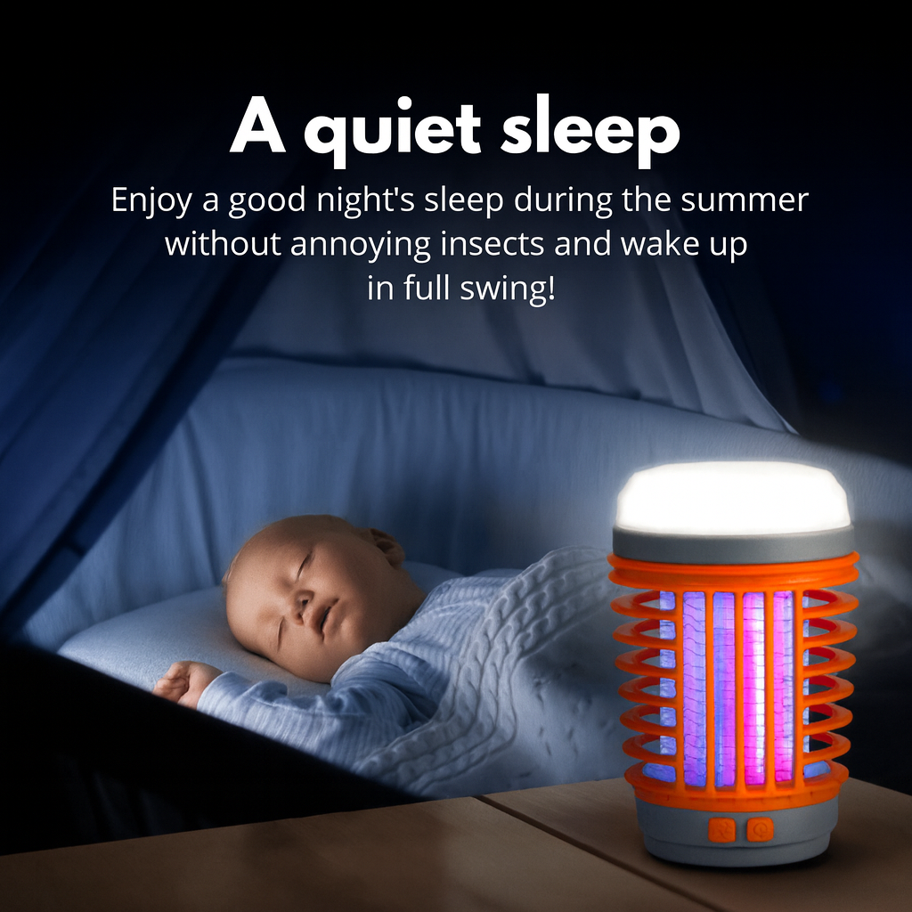 ZAPPERLANTERN – 2-in-1 Solar-Insektenvernichter und Campinglaterne 6