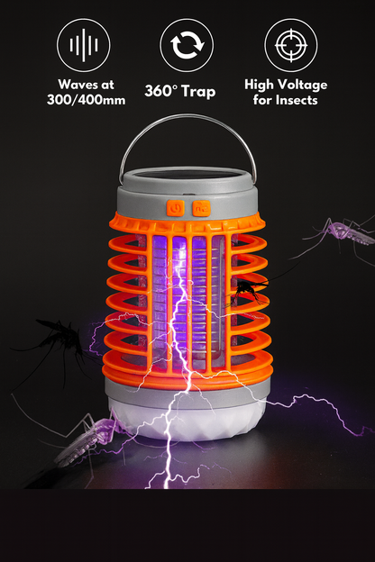 ZAPPERLANTERN – 2-in-1 Solar-Insektenvernichter und Campinglaterne 8