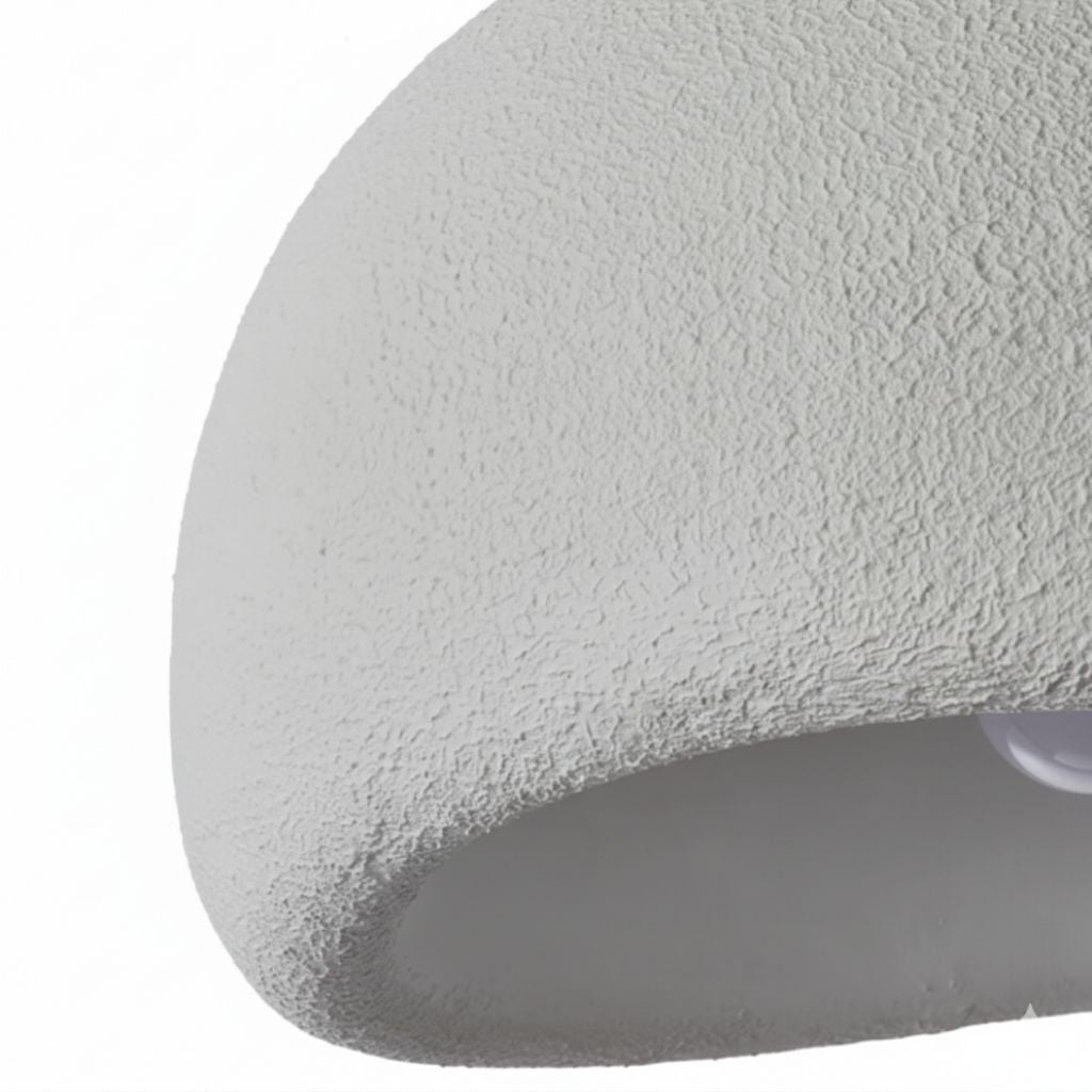 ZENORA – Minimalistische Harz-Deckenleuchte für ruhige Räume 4