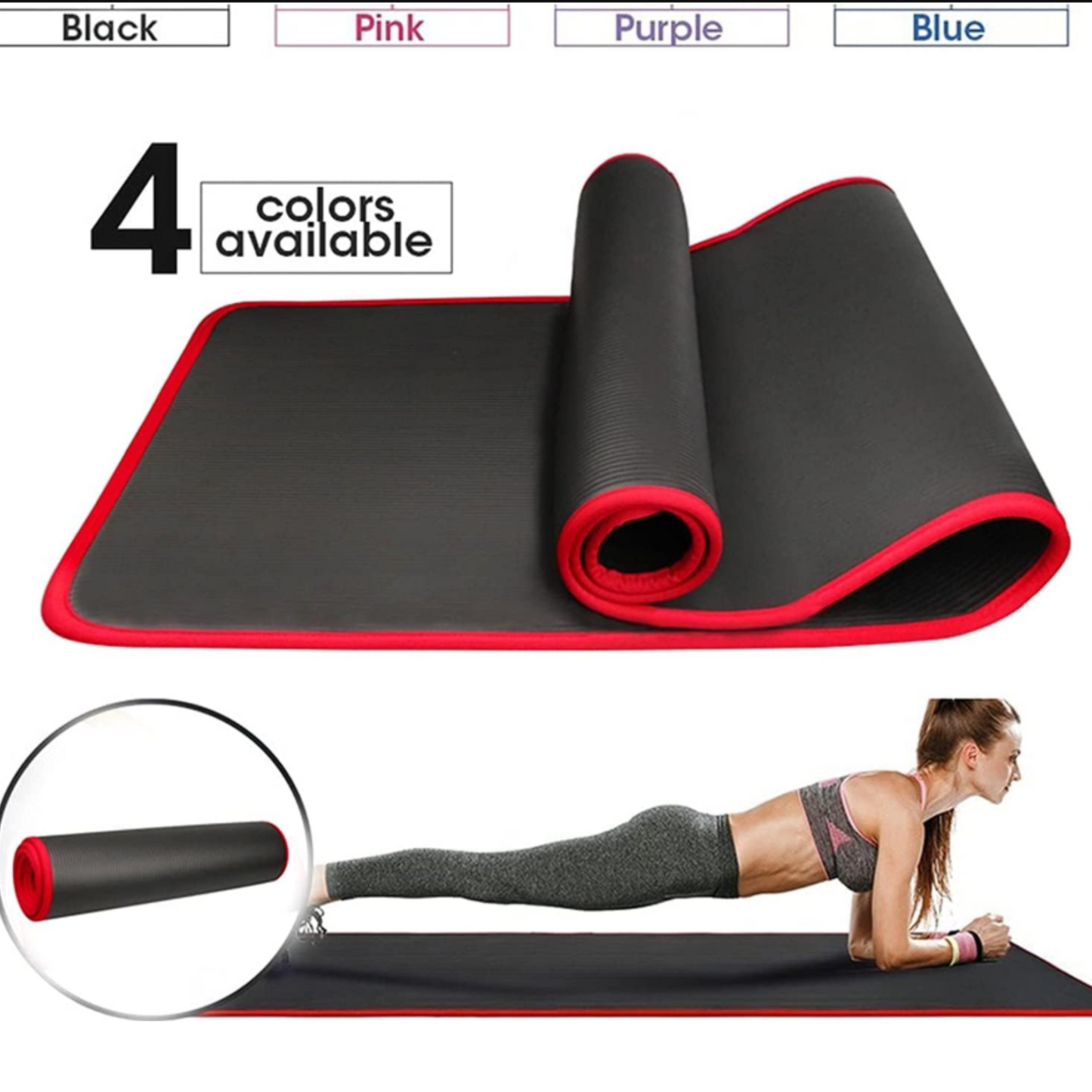 ZENPAD – Extra dicke, rutschfeste Yogamatte für Komfort und Stabilität 5