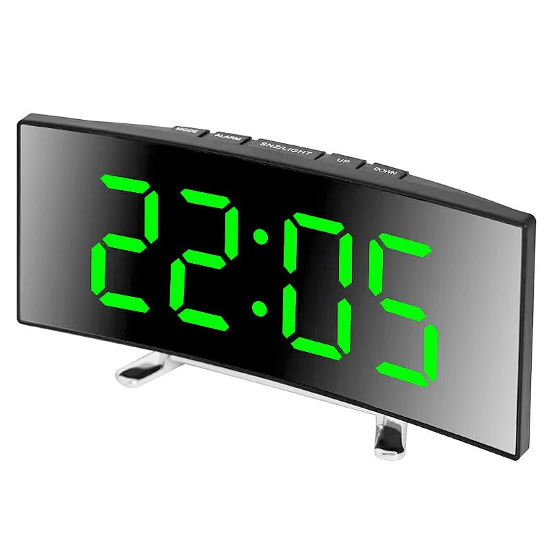 ZEROBELL – Eleganter digitaler Wecker mit großem LED-Display und geräuschlosem Design 6