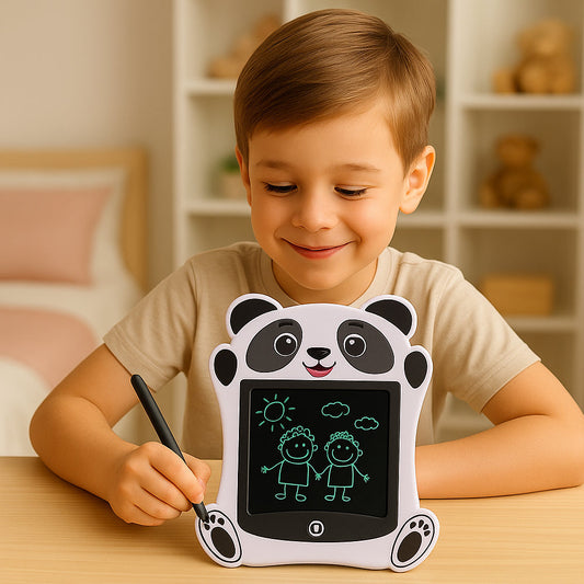 DRAWBUDDY 8.5" - LCD drawing board for children with animal motifs & stylus