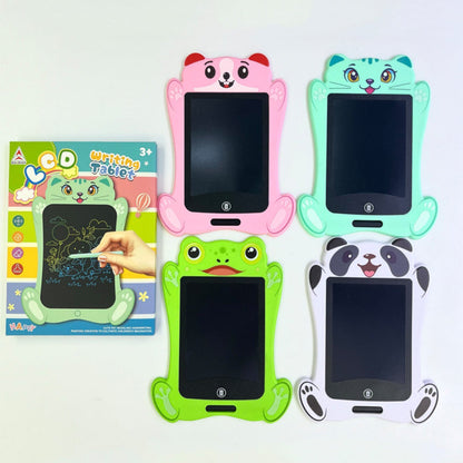 DRAWBUDDY 8.5" - LCD drawing board for children with animal motifs & stylus
