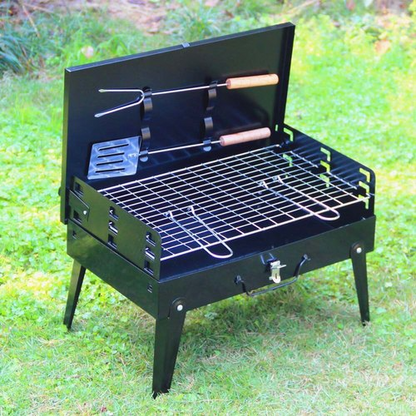 GrillMate Fold – Parrilla plegable de acero para camping y jardín
