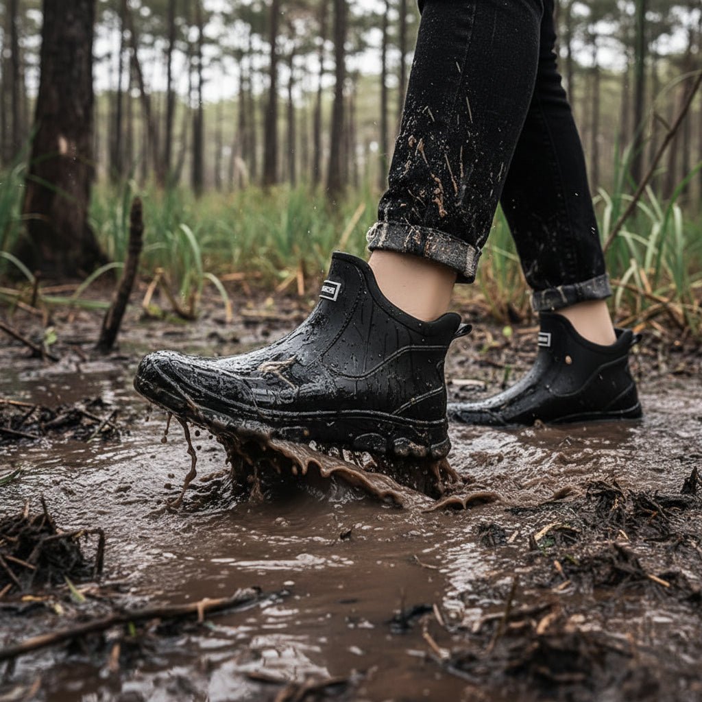 STORMSTEP – Botas de goma – Comodidad impermeable para caminos exigentes