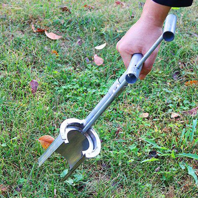 DIGPRO – Pflanzenstecher aus Edelstahl mit ergonomischem T-Griff